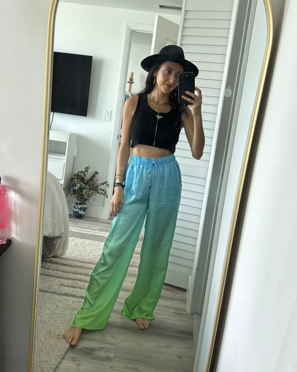 Carmen Satin Pants